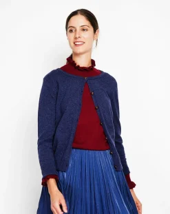 Cardigan Perrine bleu nuit