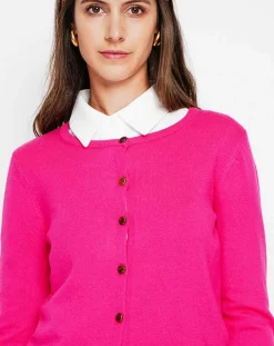 Cardigan Perrine fushia