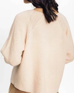 Cardigan Store rose pâle