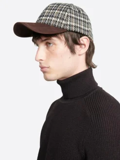 Casquette baseball pied de coq marronnier