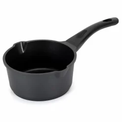 Casserole induction noire - 20.7x38x8.9 cm