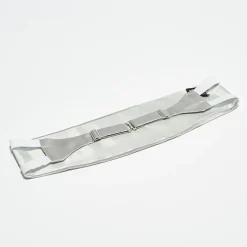 Ceinture de Smoking 100% Soie Rafael argentée