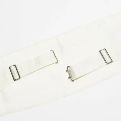 Ceinture de Smoking 100% Soie Roberto crème