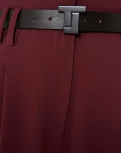 Ceinture en Cuir 8 Bis Belt chocolat