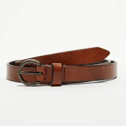 Ceinture en Cuir D'Amour brun