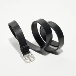 Ceinture en Cuir D'Austin noire
