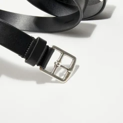 Ceinture en Cuir D'Austin noire