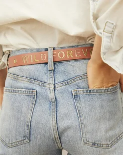 Ceinture en Cuir Kimmy blush