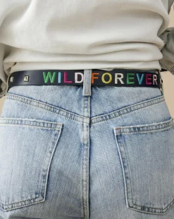 Ceinture en Cuir Kimmy marine