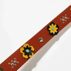 Ceinture en Cuir Marge marron