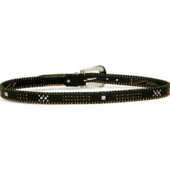 Ceinture tressée Renaldo noire