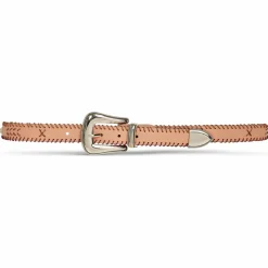 Ceinture tressée Renaldo rose