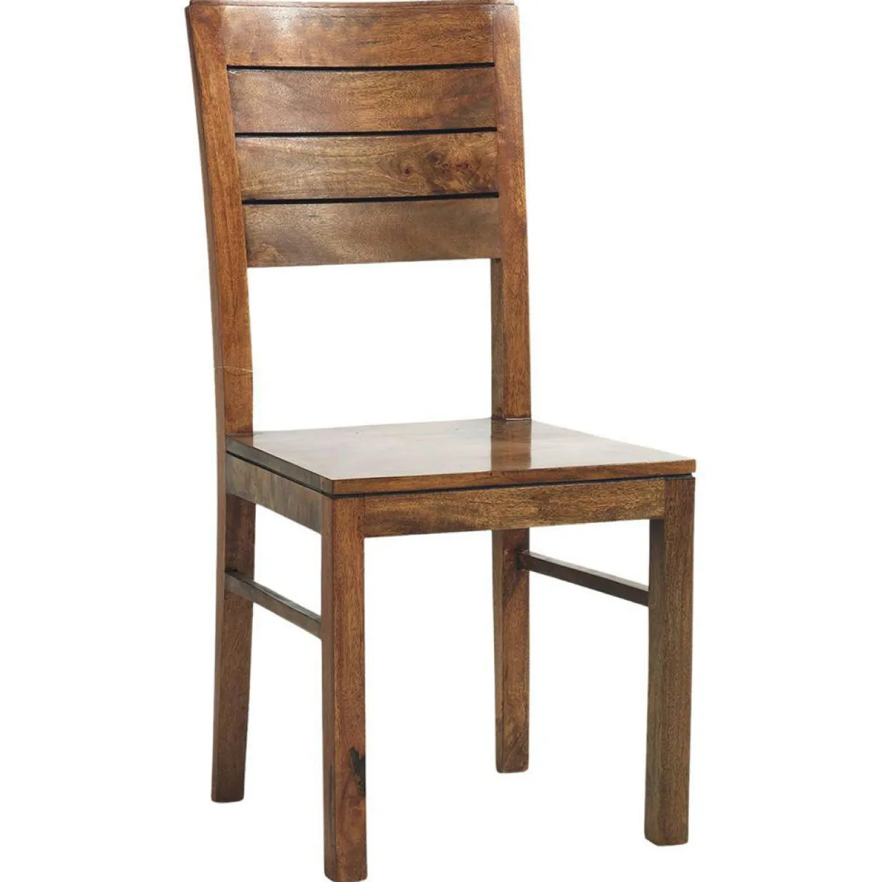 Chaise bois massif manguier herods marron - 45x45x98 cm