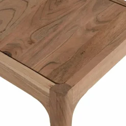 Chaise exotique naturelle acacia arad marron - 43x50x85 cm