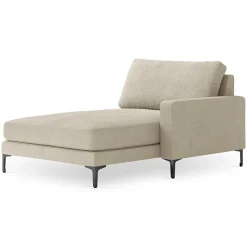 Chaise Longue Droite Venus beige - 160x104x90 cm