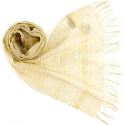 Écharpe 100% Lin Paille blé - 50x190 cm