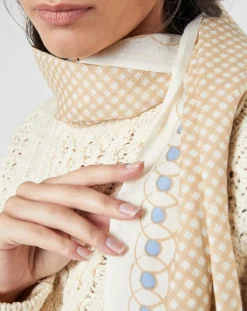 Écharpe Augustin écrue - 50x200 cm