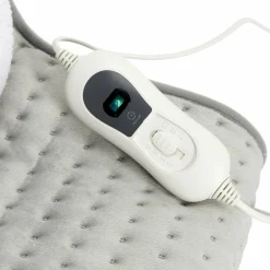 Chauffe pieds électrique gris - 30x24x30 cm