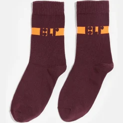 Chaussettes Belair bordeaux