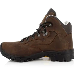 Chaussures de Trek en Cuir Zermath marron