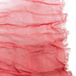 Chèche uni froissé rose - 120x190 cm