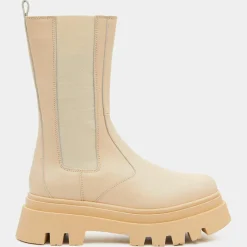 Chelsea Boots en Cuir All R écrues