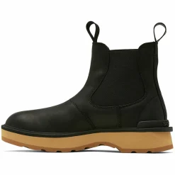 Chelsea boots en Velours de Cuir Hi-Line noires