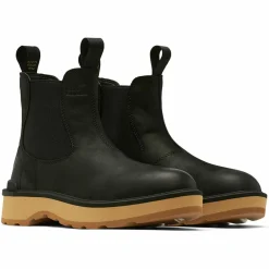 Chelsea boots en Velours de Cuir Hi-Line noires
