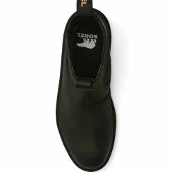 Chelsea boots en Velours de Cuir Hi-Line noires