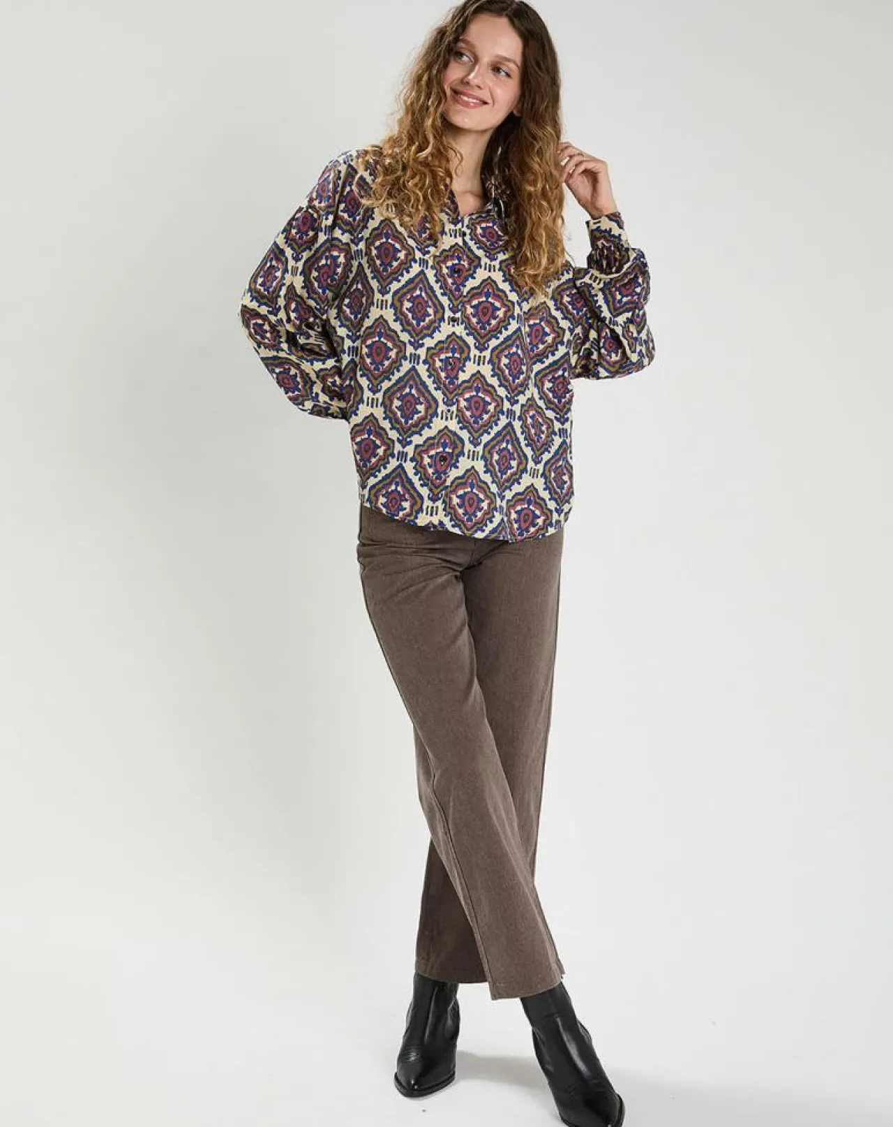 Chemise Inaya multicolore