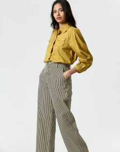 Chemise Perrine jaune