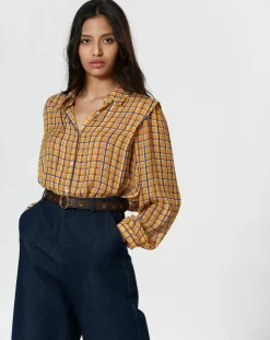 Chemise Romane jaune