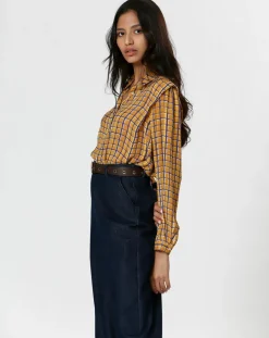 Chemise Romane jaune