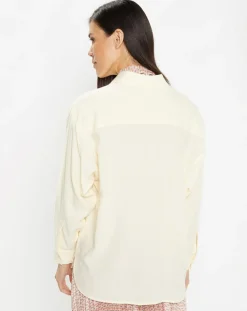 Chemise ample et fluide Paros écrue