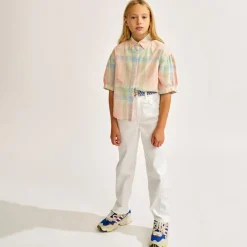 Chemise Ave à carreaux multicolore