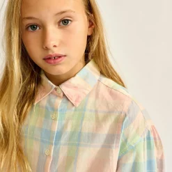 Chemise Ave à carreaux multicolore