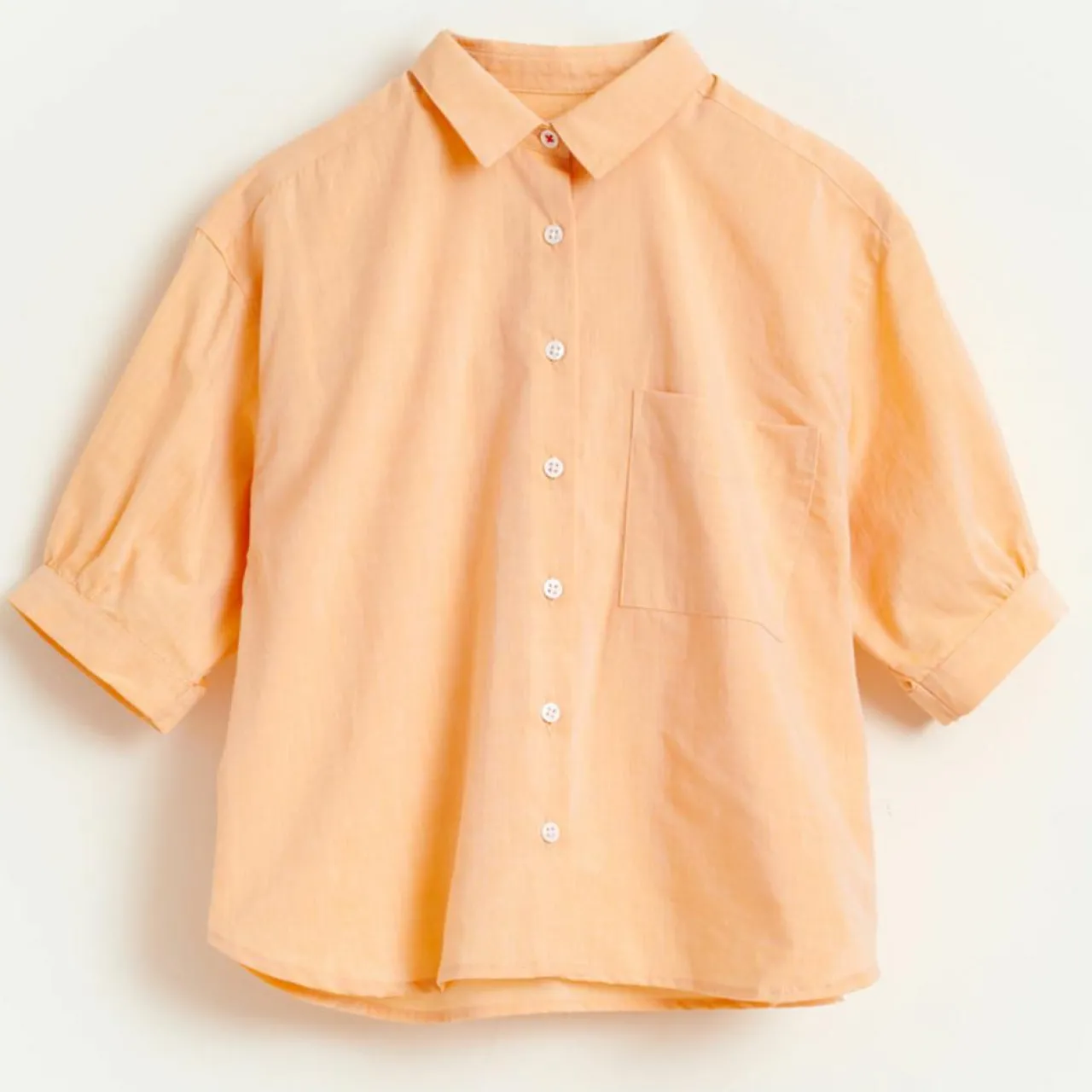 Chemise Ave en Coton orange
