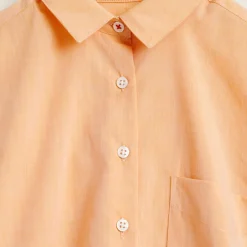 Chemise Ave en Coton orange