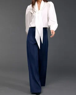 Chemise Azami rayée blanche