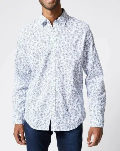 Chemise Birdland Imprimé Fleurs blanche