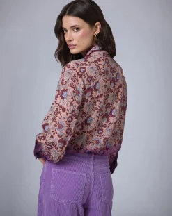 Chemise Bohemian Hindi camel