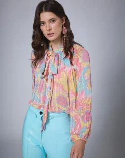 Chemise Bollywood print