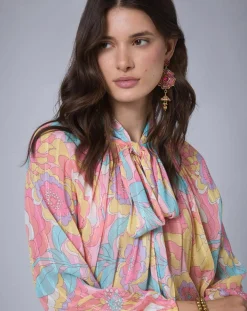 Chemise Bollywood print