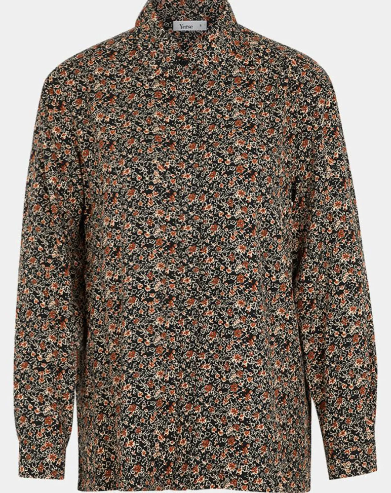 Chemise Camille à fleurs multicolore