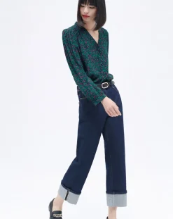 Chemise Candy imprimée lagon