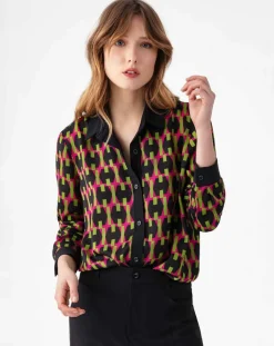 Chemise Cara geometric