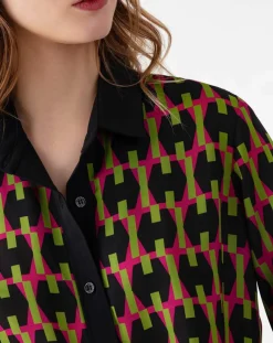Chemise Cara geometric