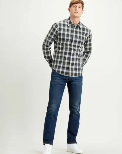 Chemise Classic en Coton à carreaux multicolore