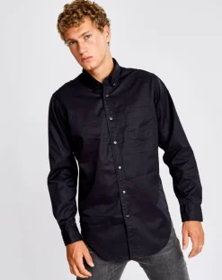 Chemise classique Galt noir