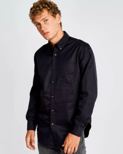 Chemise classique Galt noir